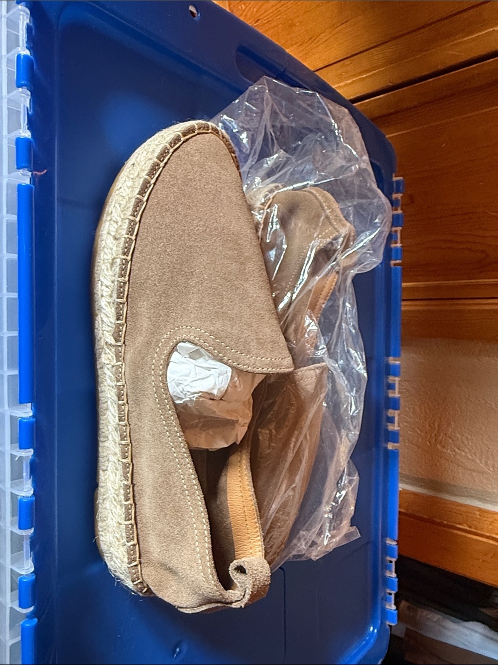 Women’s Tan Espadrille Slip-On Shoes